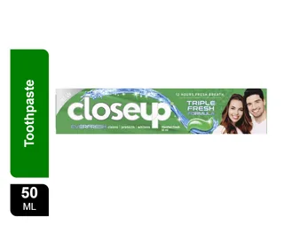 Closeup Everfresh Toothpaste with Menthol Fresh Flavor, 50ml
