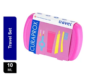 Curaprox Pink Oral Travel Kit