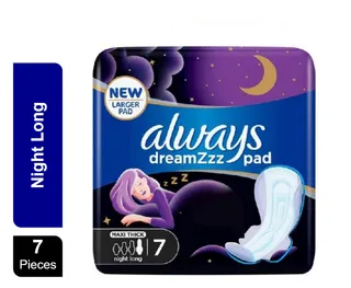 Always Women Pads Thick Night 7 Pads