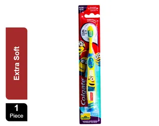 Colgate Minions Blue & Yellow Extra Soft Toothbrush 6+ Years 1 Piece