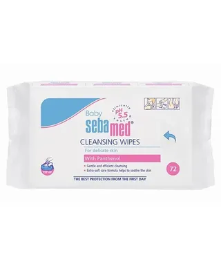 سيباميد بيبي مناديل مبللة منظفة بالبانثينول 72 منديل