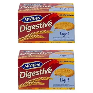 McVitie's Digestive Light Biscuits, 2x250g