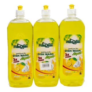 ماكس كلين سائل غسيل الأطباق, 3x800ml