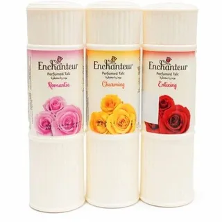 Enchanteur Perfumed Talc, 3x225g