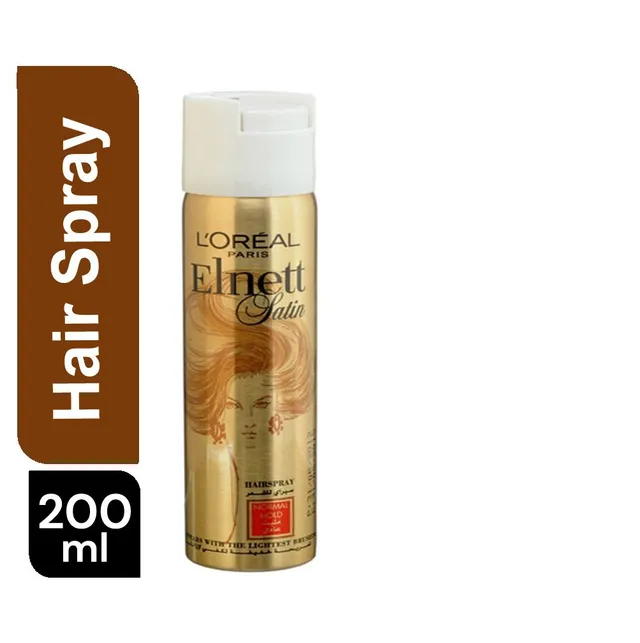 L'Oreal Elnett Satin Hair Spray Normal Hold, 200ml
