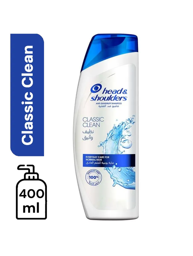 Head & Shoulders Daily Clean Anti-Dandruff Shampoo for Normal Hair, 400ml