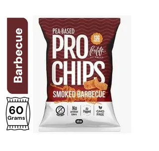 Prolife Pro Chips Smoked Barbecue Flavor High Protein Snacks, 60g