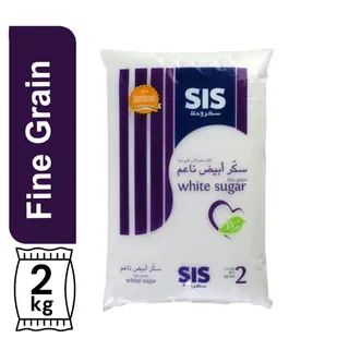 SIS فاين جرانوليتد وايت سكر، 2kg