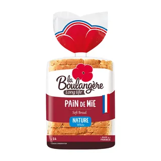La Boulangere Long Life White Soft Bread, 550g