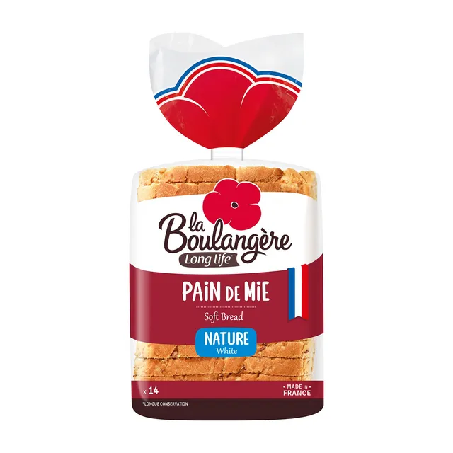 La Boulangere Long Life White Soft Bread, 550g