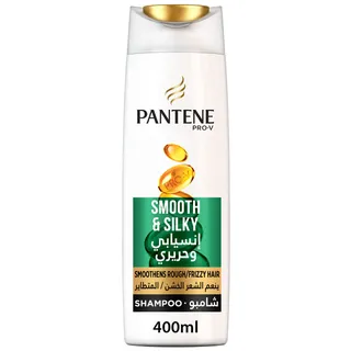 Pantene Pro-V Smooth & Silky Shampoo for Rough Hair, 400ml