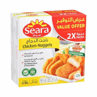 Seara Chicken Nuggets At Special Price 350 g X 2 Pcs