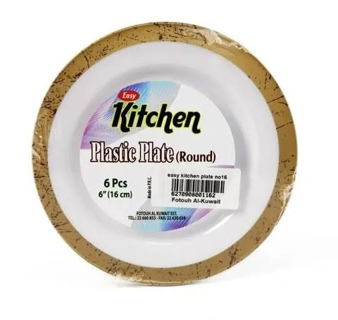 Easy Kitchen Plastic Plate No 16