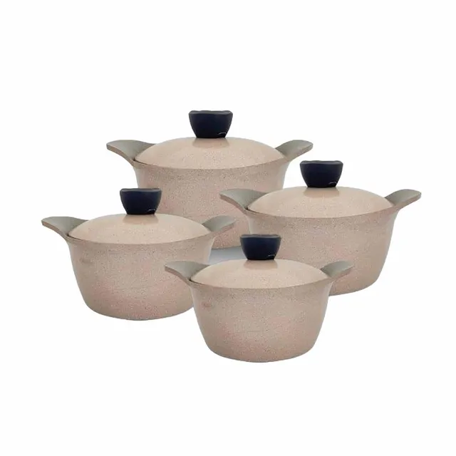 Core Granite Cookware Pot 004, 8 Pieces