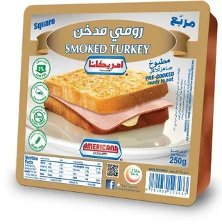Americana Square Smoked Turkey Slice 250 g