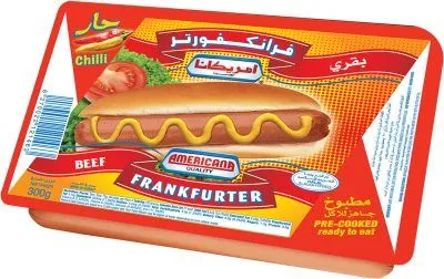 نقانق فورتر بقري حار 300جم