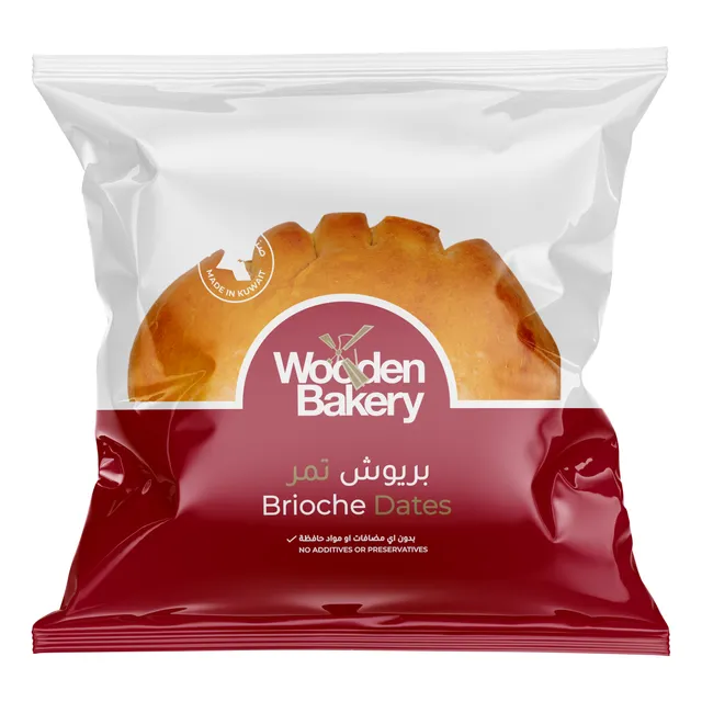 Wooden Bakery Brioche Dates, 80g