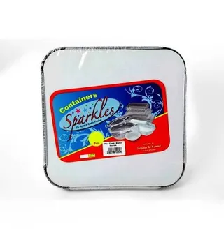 Sparkle Aluminium Containers 83241, 10 oz