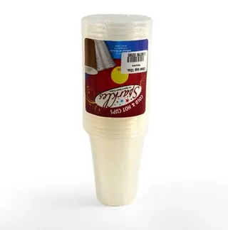 Sparkle Clear Plastic Cups, 12 oz