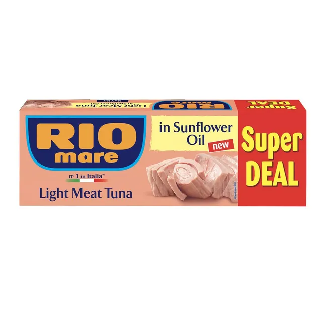 Rio Mare Tuna in Sun Flower Oil, 3x70g