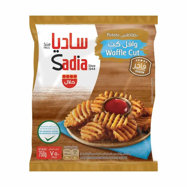 ساديا بطاطس وافل, 750جم
