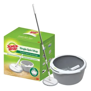 Scotch-Brite 2-in-1 Bucket Spin Mop Set