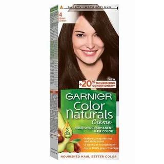 Garnier Color Naturals Hair Color - Brown 4, 110ml
