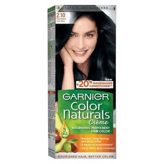 Garnier Color Naturals Hair Color - Blue Black 2.10, 110ml