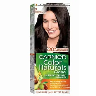 Garnier Color Naturals Hair Color - Dark Brown 3, 110ml