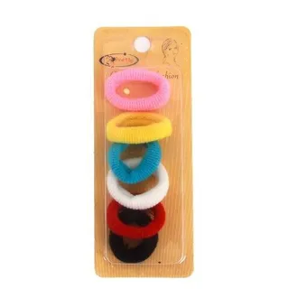 Pretty Miss Classic Hair Fashion Ponytail Holder Bands Assorted Colour Pack