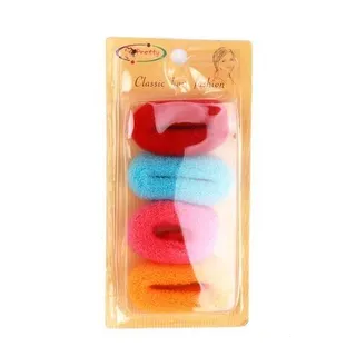 Pretty Miss Classic Hair Fashion Pony Velvet Bands, 2 Pieces