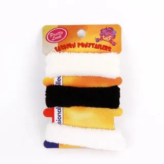 Pretty Look Bun Net Pearl Star Ponytailers Assorted Pack