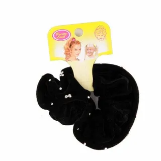 Pretty Look French Disco Pony Hair Band - Black