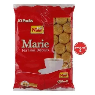 Nabil Marie Tea Time Biscuits, 4x10x50g