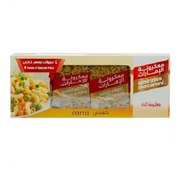 إمارات ماكاروني كورني 400 جم x 4 قطع