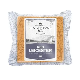 Singletons & Co Red Leicester Cheese, 200g