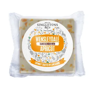 Singletons & Co Wensleydale Apricot Cheese, 200g