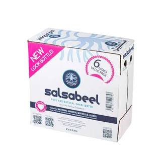 Salsabeel Water 6 L X 2