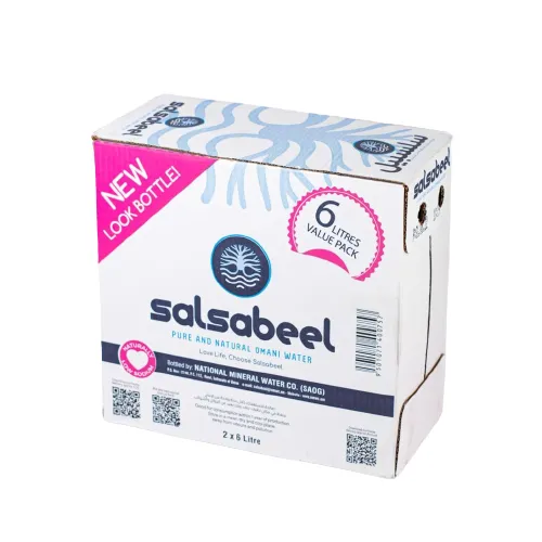 سلسبيل ماء 6 لتر × 2