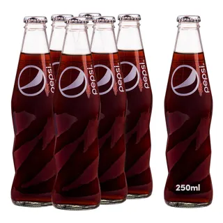 بيبسي دايت زجاجات، 6x250 مل