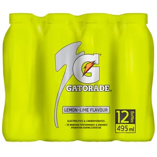 Gatorade Sports Drink Lemon-Lime, 12x495ml