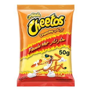 Cheetos Crunchy Flamin Hot Puffed Corn 50 g