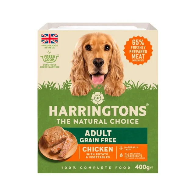 Harringtons Chicken with Potato & Vegetables Adult Dog Wet Food, 400g