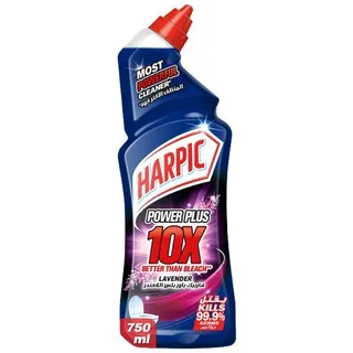 Harpic Power Plus Lavender Scented Liquid Toilet Cleaner, 750ml