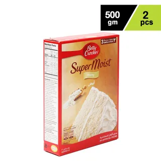 Betty Crocker White Cake Mix 500 g x 2 Pcs 20% Off
