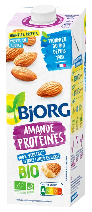 Bjorg Organic Almond Proteins Milk Drink, 1L