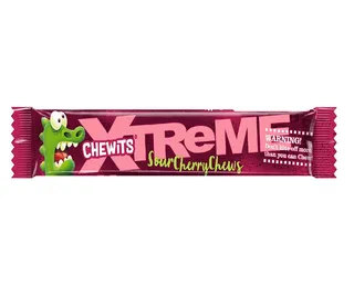 Chewits Xtreme Sour Cherry Stick 34 g