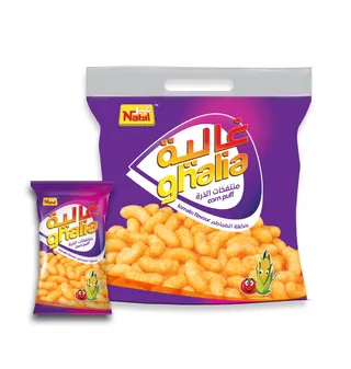 نبيل غالية طماطم كورن باف سناكس، 25x16 جم