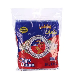 عمان شيبس 15 g x 24 قطعة