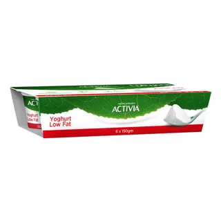 أكتيفيا زبادي قليل الدسم، 6x150g